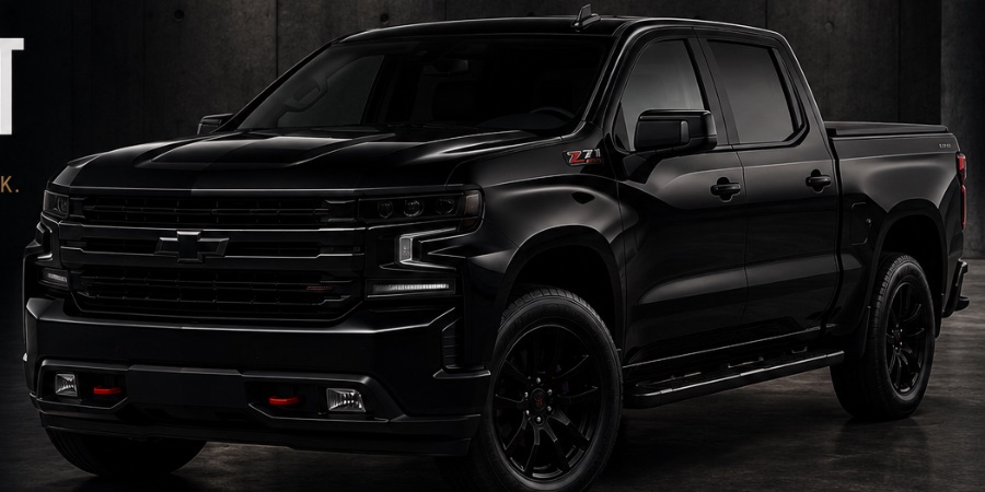 Midnight Package blacked-out Chevrolet Silverado